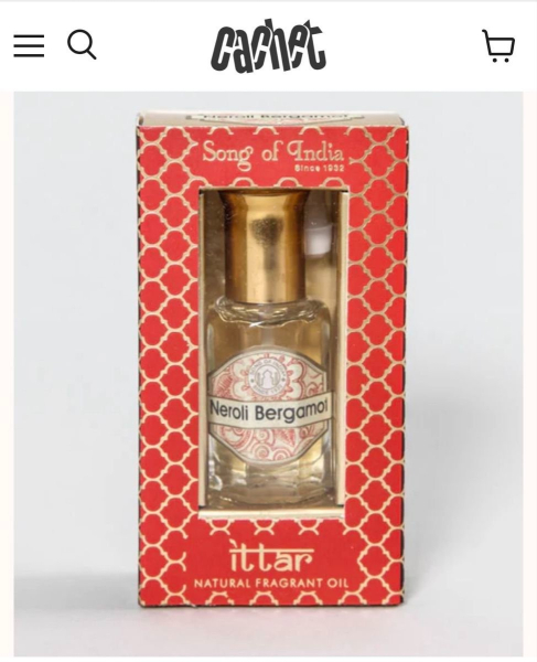 Neroli Bergamot Roll-On Song of India