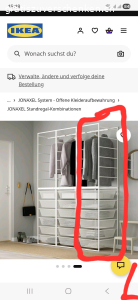 Offene Schränke. Zu verschenken: 2 offene Schränke / Regale (IKEA)