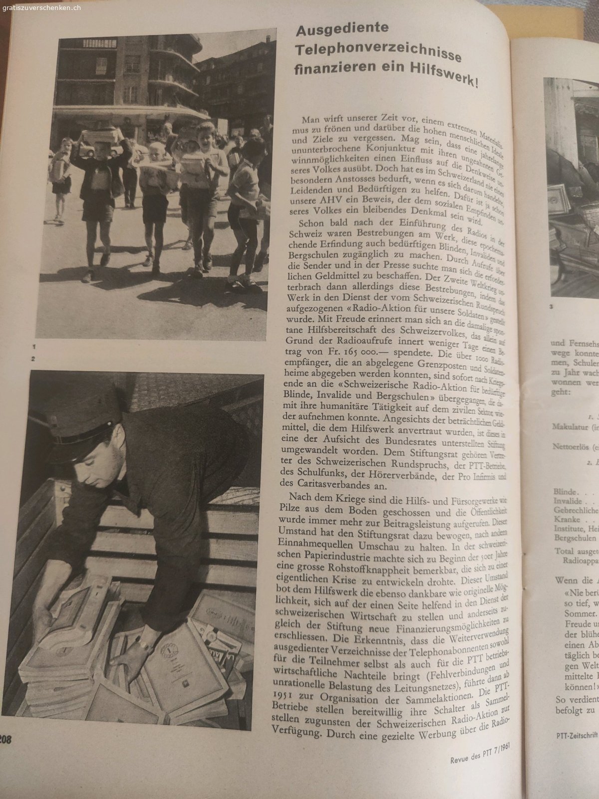 PTT Revue Fachzeitschrift 1958-1963. 40 Hefte gemischt deutsch/französisch