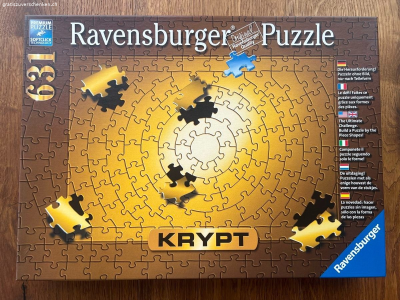 Ravensburger KRYPT Puzzle 631 Teile