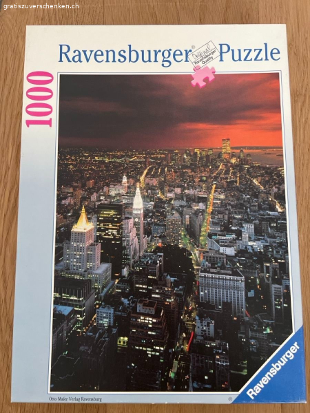 Ravensburger Puzzle 1000 Teile New York