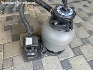 Sandfilteranlage mit Zubehör