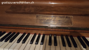 schönes altes Klavier Burger &Jacobi Piano Jacoby