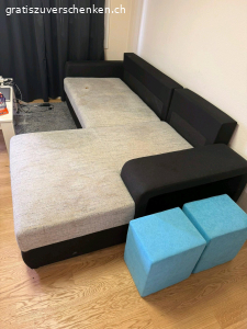 sofa zu verschenken. 2.50Meter länge