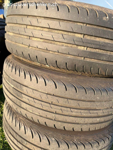 Sommerräder. Noch gute, brauchbare Sommerreifen mit Stahlfelgen, Profil mind. 5mm
205/60R16
Sava
Wegen Fahrzeugwechsel abzugeben.

Kein Versand, nur Abholung