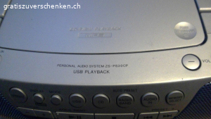 Sony Radio, CD-Player, USB Player