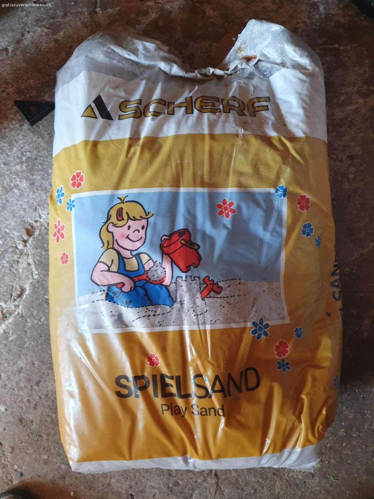 Spielsand. Spielsand 15kg