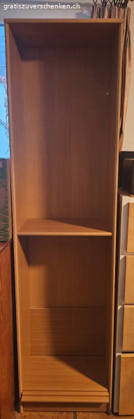 Stand Regal aus Holz mit 4 Einlegeböden