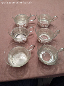 Tee Tassen aus Glas