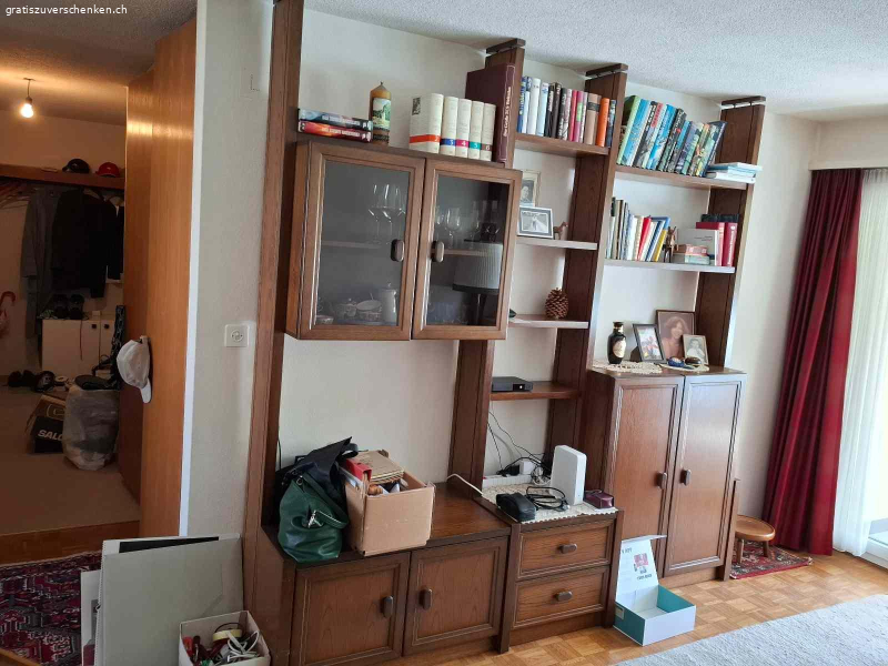 TV - massief Holzmöbelwand