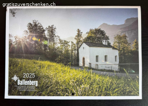 Wandkalender Ballenberg. Wandkalender Ballenberg
A4
Pro Monat ein Foto vom Freilichtmuseum Ballenberg und Monatsdaten