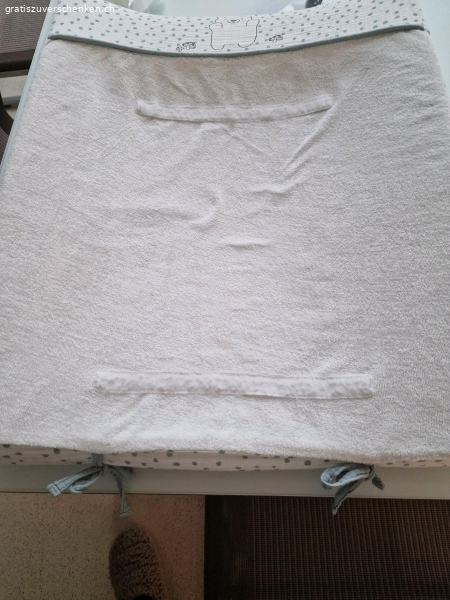 Wickelkissen mit Überzug