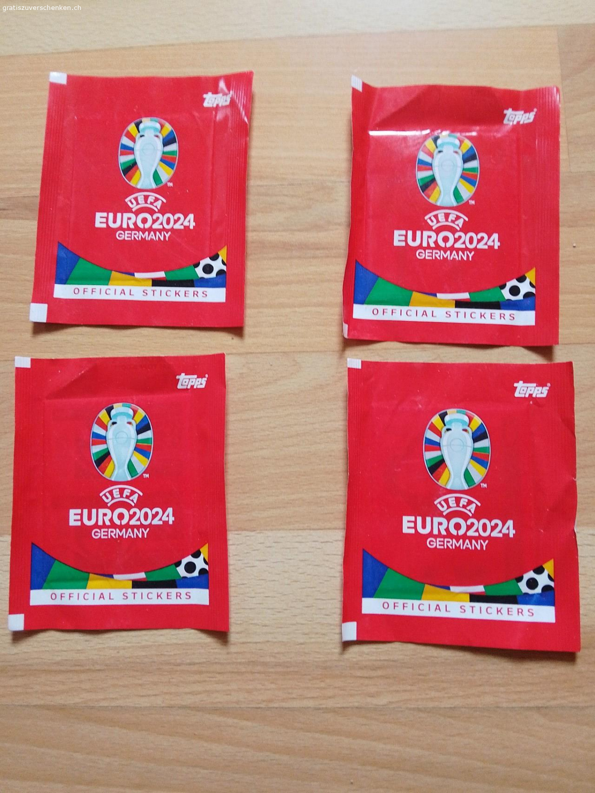 WM Sticker. Europameisterschaft 2024. kein Versand, muss abgeholt werden. 4 stück