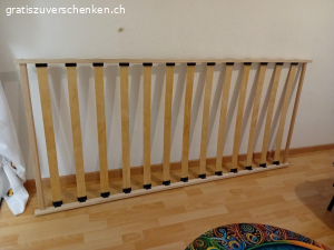 zu verschenken. Lattenrost verschenken 90x200