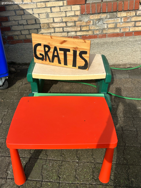 Zwei verschiedene Tische